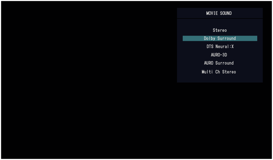 GUI Surround C30